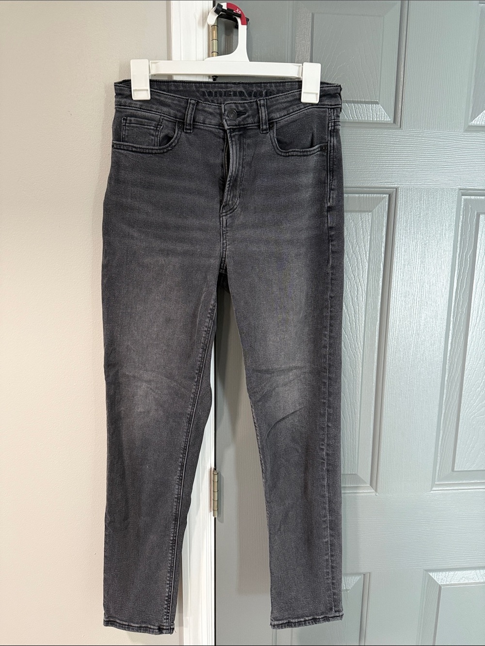 American Eagle Black Wash Stretch Jeans